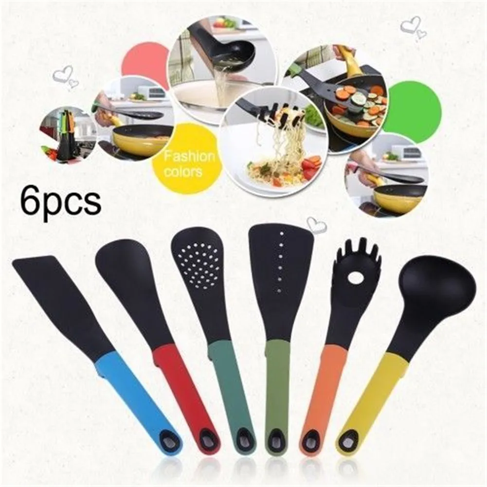 2018 Modern New Fashion Creative High-quality 6pcs Kitchen Utensils Set Heat Resistant Cooking Tools Cookware 2018 Modern New Fashion Creative High-quality 6pcs Kitchen Utensils Set Heat Resistant Cooking Tools Cookware
