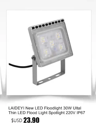 LED Flood Light 10W 20W 30W 50W Floodlight LED Spotlight Outdoor Lighting Projector Reflector Wall Lamp AC 220V Garden Square