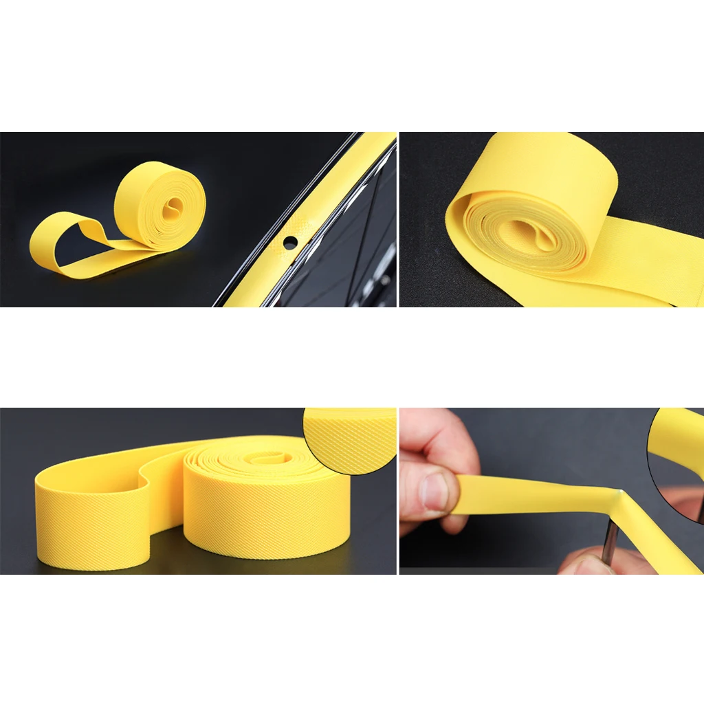 4Pcs/Lot Bicycle Tire Liner Anti Puncture Protective Pad / Wheel Rim Strips Tape - for 26 inch Mountain Bike