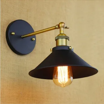 

Wall Lamps America Country Vintage Wall Light RH Loft Industrial Wall Sconce Arandela De Parede Lampadas for Home Lighting Decor