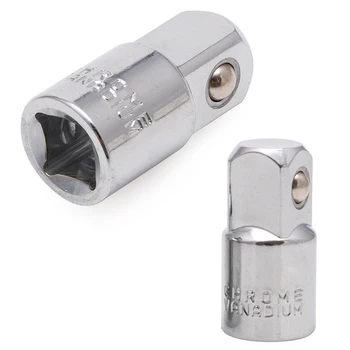 

3/8" Convert To 1/2" Ball Lock Ratchet Socket Adapter Reducer Converter Tool