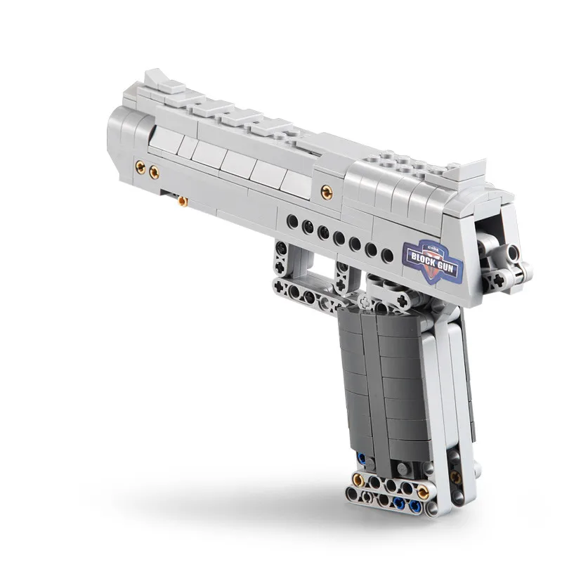 Дешево 307 шт. группа захвата, оружие пустыня модель орла DIY строительные блоки просвещать кирпичи Наборы военное оружие, Боевая игрушка для мальчик...