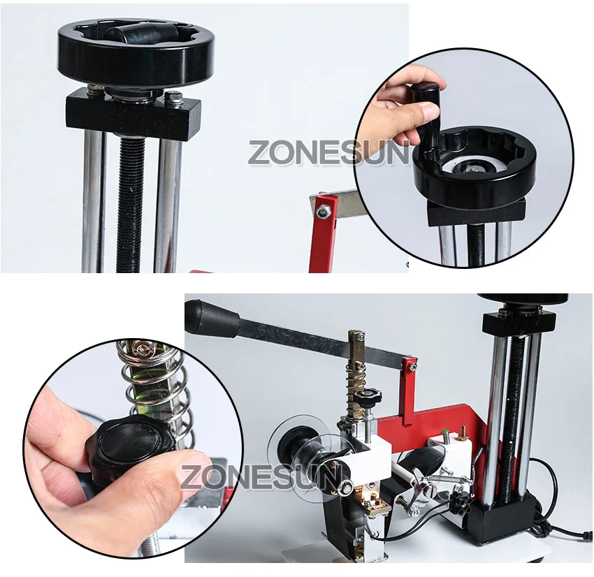 Máquina de impresión en caliente de cinta de color ZONESUN ZY-RM5-E