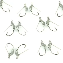 В форме креветки свинцовые крючки для приманки для рыбалки повесить мягкую приманку или вы можете повесить настоящие насекомые для рыбалки