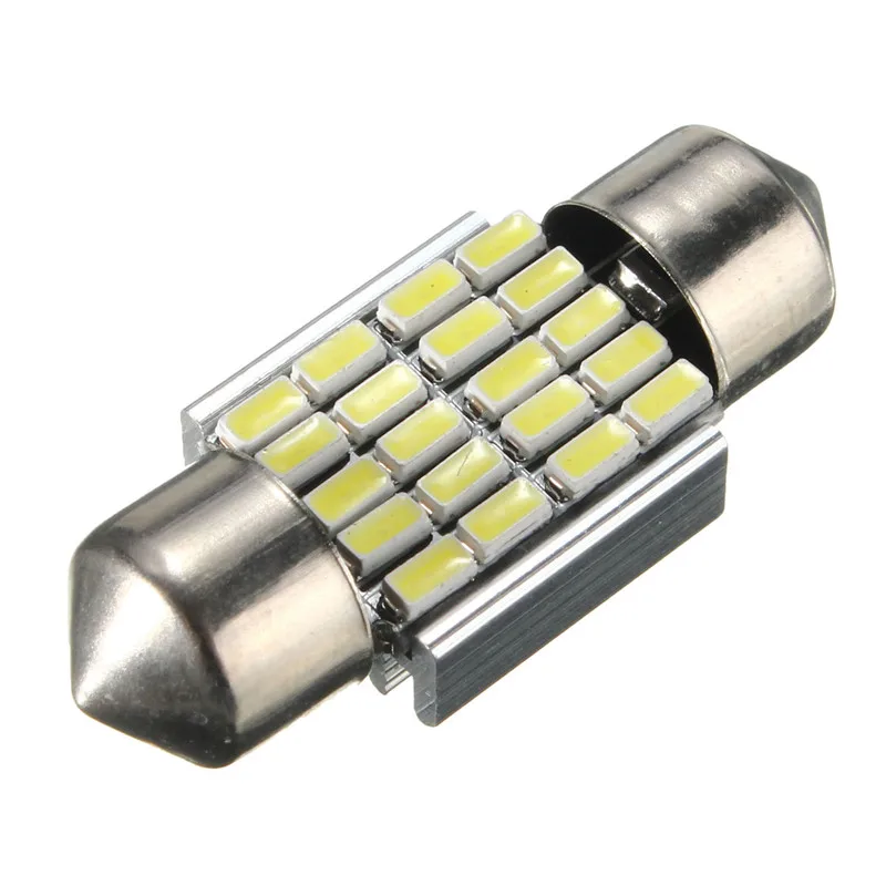 2шт 30 мм 20 SMD 120LM 3014 Светодиодный автомобильный интерьерный светильник лампы типа фестон купольная карта считывающий светильник Лампа Белая 6000K DC12V автомобильный Стайлинг