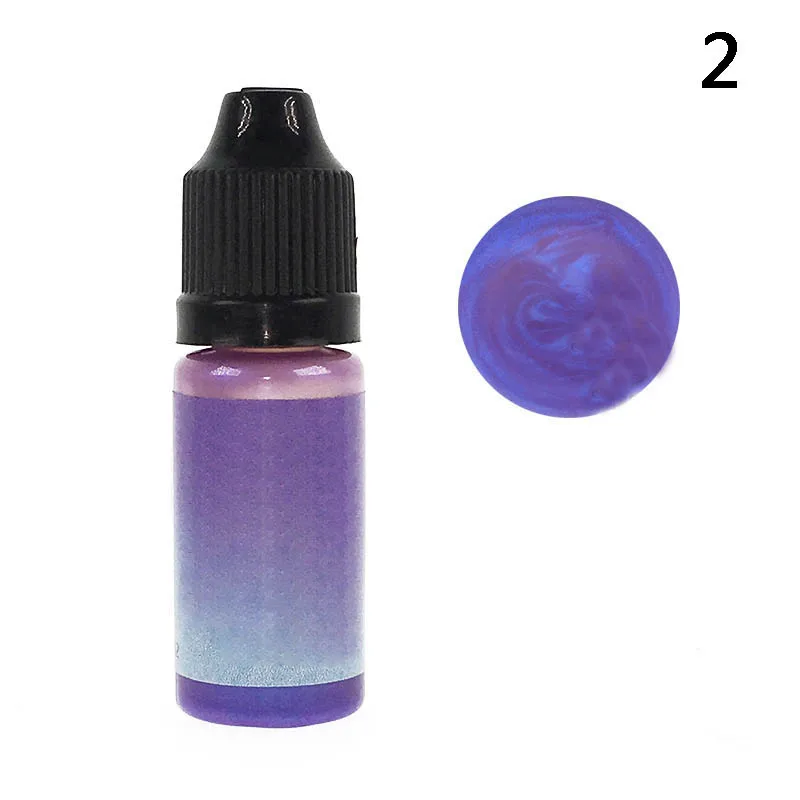 UV Resin Glue Pigment Color Liquid Coloring Dye Durable For DIY Jewelry Making Crafts TT-best - Color: 2