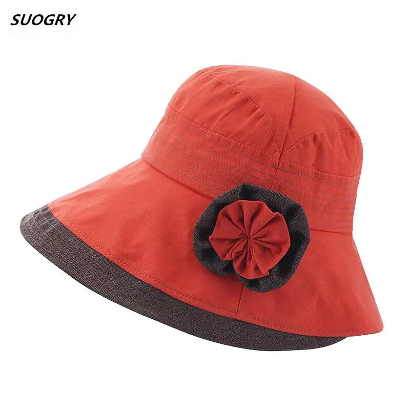 

SUOGRY Womens Outdoor Sport Bucket Hats UV Protection Basin Cap Waterproof Windproof Travel Fisherman Hat Foldable Sun Hats