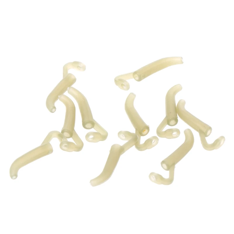 

10pcs Carp Fishing Line Aligner Hook Hair Rig Sleeve Terminal End Tackle Swivel Retail/Wholesale Support