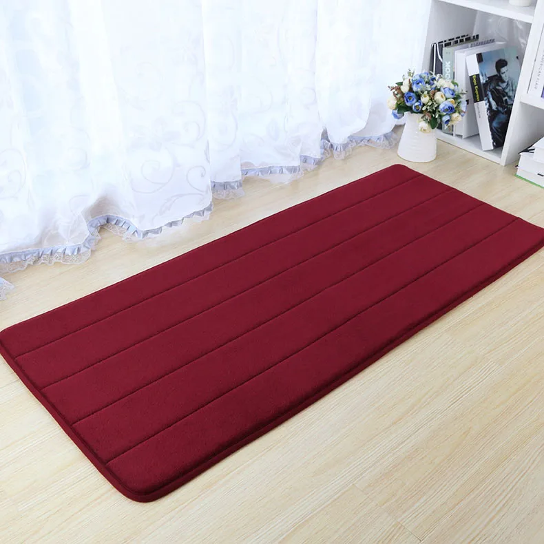 Anti slip Kitchen Carpet Long Washable Bedroom Mat Modern Bedroom