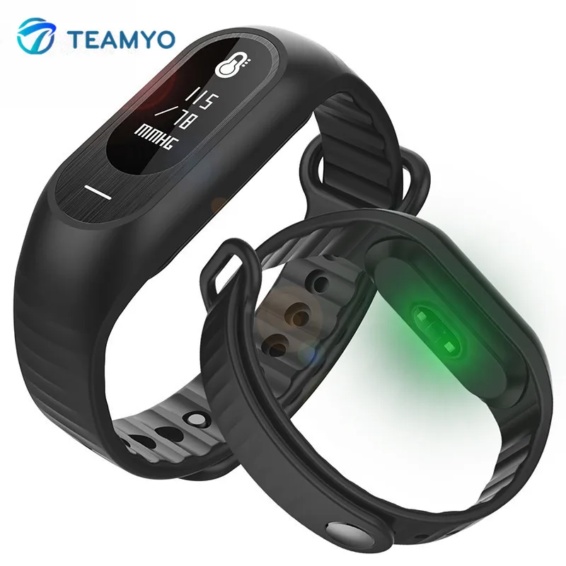 Teamyo B15P Smart Band Bracelet Blood Pressure Watch Heart Rate Monitor Pulseria Bluetooth Call Reminder Wristband