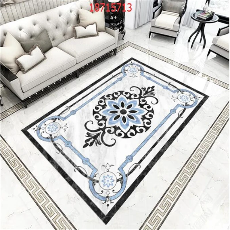 beibehang Custom size original European floor painting mosaic ceiling carpet ceiling painting zenith mural PVC material behang original floor brushroll for jimmy hw9 hw10