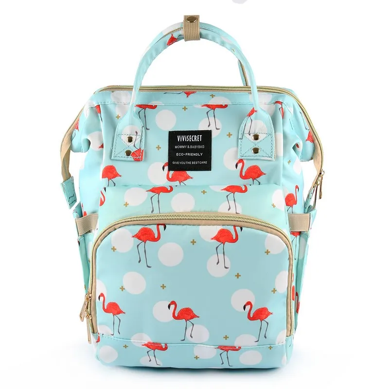 Новое поступление, маленький размер, Высококачественная Водонепроницаемая прочная сумка для ухода за ребенком, сумка для подгузников, рюкзак для путешествий - Цвет: 7
