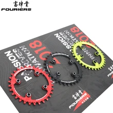Fouriers кольцо цепи велосипеда из алюминиевого сплава цепь колеса круг BCD76 узкий широкий NW зуб 1 x система для XX1 системы запчасти для велосипеда