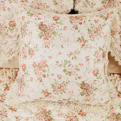 

2PCS/Lot 18'' (45*45cm) Jacquard Throw Pillow Cover Lace Cushion Cover Almofadas Decorativas Capa De Almofada Para Sofa