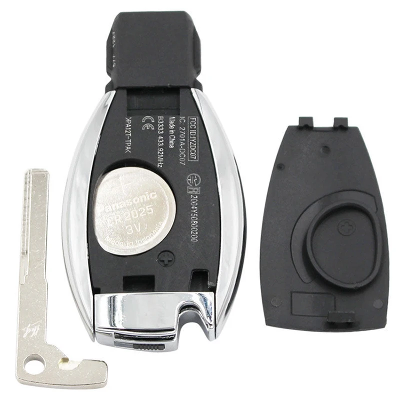 

Smart Remote Key Fob Car Chip 433MHz 3 Button for Mercedes-Benz BGA & NEC 2000+