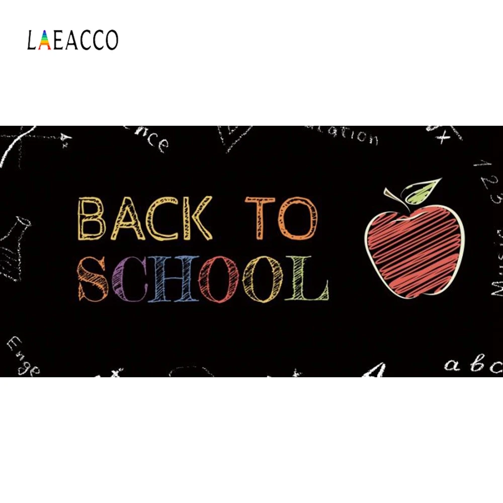 Laeacco Back To School Classroom Baby Student Portrait Photography Background Customized Photographic Backdrops For Photo Studio