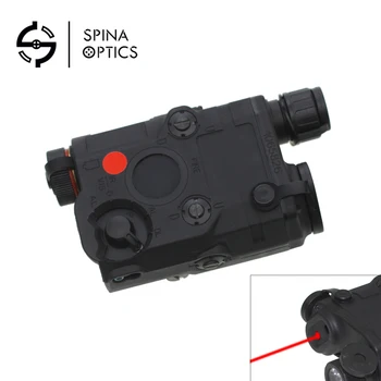 

AN/PEQ-15 Red Dot Laser White LED Flashlight IR Laser for Standard 20mm rail Hunting Rifle Battery Case