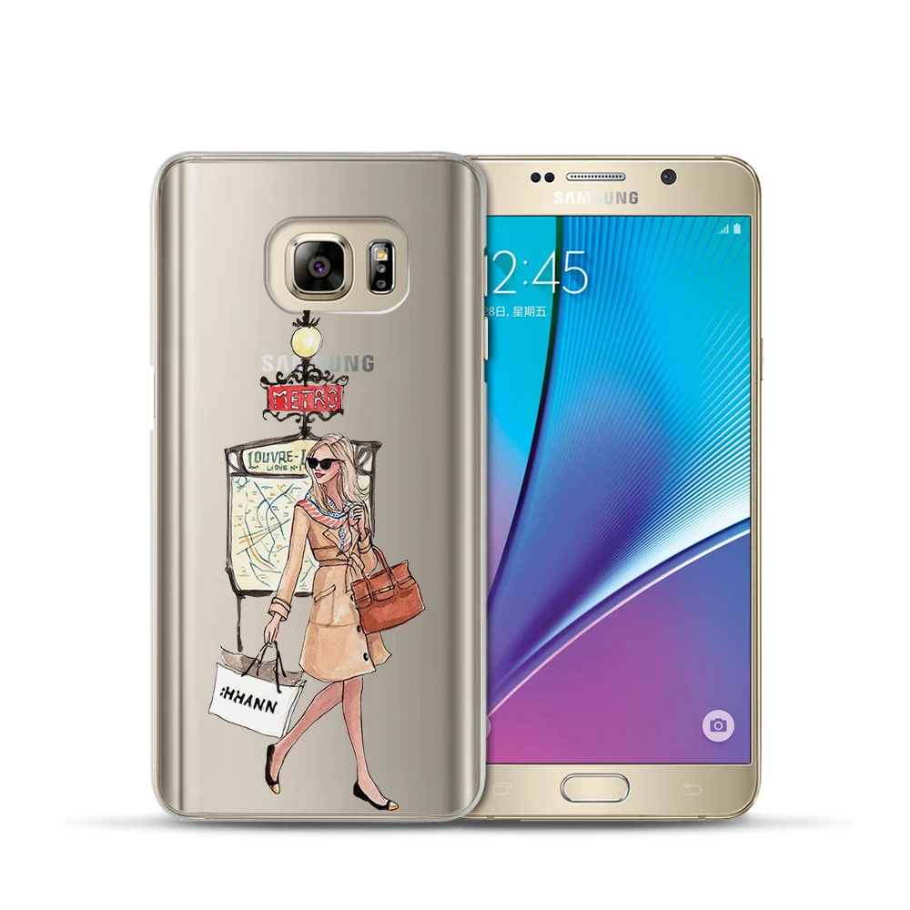 Weldone Модный чехол для девочек Samsung A8 Plus 2018 A3 A5 A7 2015 2016 2017 милые городские женские