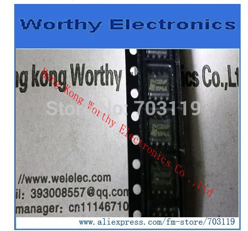 

10pcs/lot ST 24C02WP 24C02W 24C02 SOP8