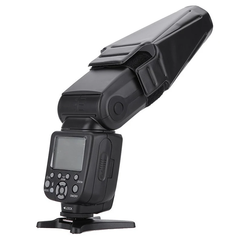 Top Deals Collapsible Snoot Reflector Flash Diffuser for Canon 600EX