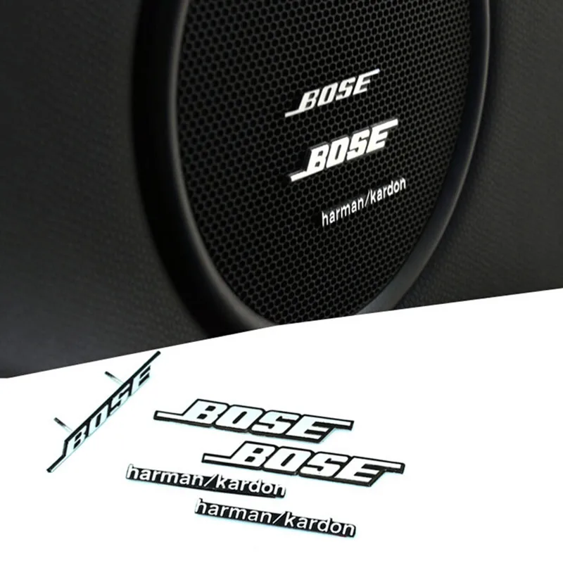 

Excellent car-styling car audio decorate fit For Audi A4 C5 B8 B7 C6 Q5 Q7 A3 B6 A6 C6 8P A7 Auto Decal Accessories Car Styling