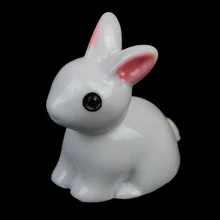 10 шт Ремесло Сад Пейзаж DIY кролики Декор Миниатюрный Кукольный дом бонсай