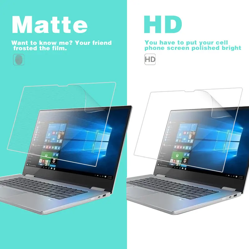 Антибликовая матовая пленка для Lenovo YOGA 720 15 6 in HD прозрачная глянцевая защита