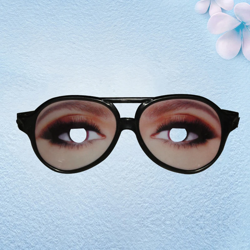 Elbru 3 шт./компл. забавные очки для глаз для мужчин и женщин Mischief Costume eyeglasses праздник Рождество хэллоуинская шутка очки Pro