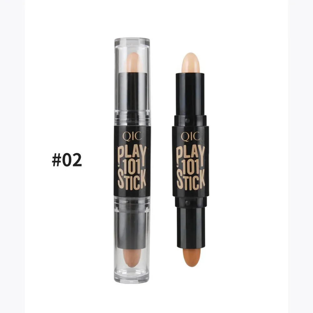 Горячая Pro beauty двухсторонняя контурная палочка макияж кремовый хайлайтер power Bronzer Stick maquiagem инструменты для макияжа