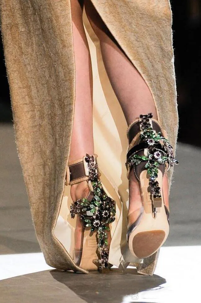 Summer Luxury Strange Heel Crystal Designer Shoes Woman PVC High Heel Sandals 2017 Padlock Ankle Strap Rhinestone Sandals Summer Luxury Strange Heel Crystal Designer Shoes Woman PVC High Heel Sandals 2017 Padlock Ankle Strap Rhinestone Sandals