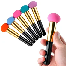 1 шт. плоской головкой Губкой Blender Смешивание хлопка пуховкой сухой и мокрой кисть Puff не латекс хлопка