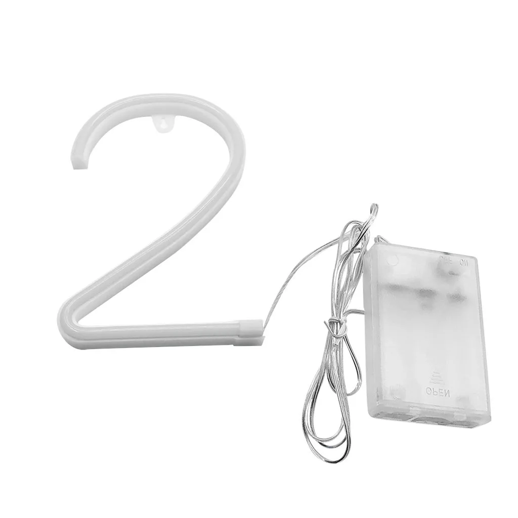 Letter Night Light Light Alphabet Decoration Party LED Letter Lights Light Up Plastic Letters Standing Hanging Warm Wihte Light