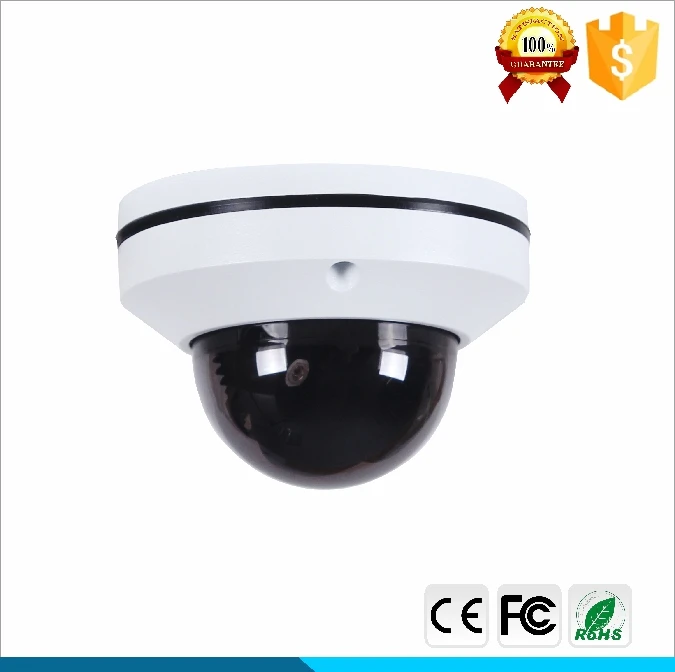 " Мини CVI PTZ Камера 1080 P CVI выход 2MP 3X зум Камера радиус действия ИК: 20 м IK10 купольная Камера