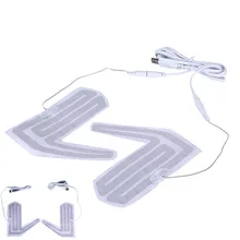 1 пара 5 в перчатки с подогревом колодки зимние уличные теплые варежки нагреватель для обуви Перчатки коврик Электрический нагревательный элемент