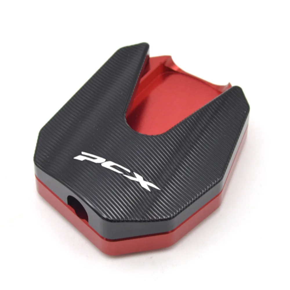 Для HONDA PCX125 PCX 125 PCX150 PCX 150- аксессуары для мотоциклов боковая откидная подножка подставка удлинитель Pad - Цвет: e