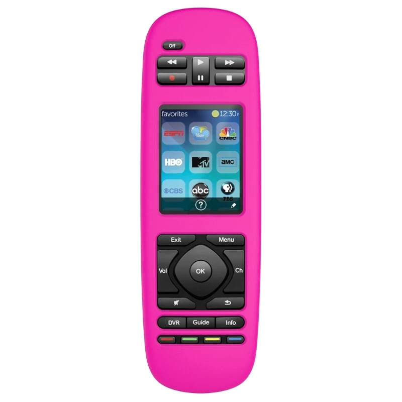 Прямая OOTDTY Силиконовый чехол кожного покрытия для logitech Harmony Touch/Ultimate пульт дистанционного управления