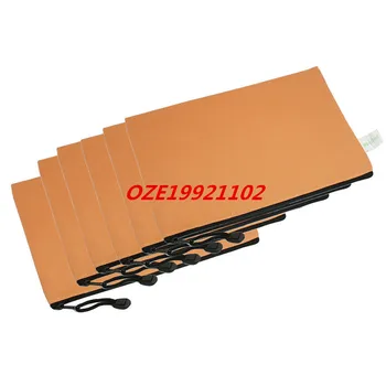 

B5 Orange Water Resistant Zipper Closure Files Folders