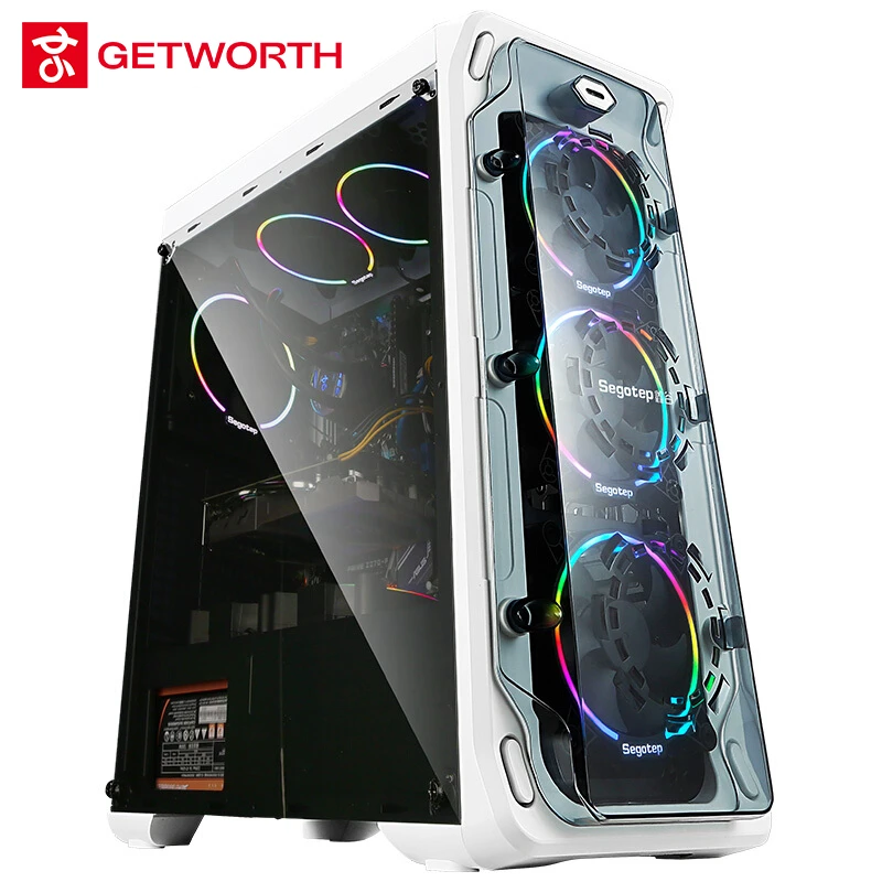 KOTIN S7 игровой ПК настольный компьютер Ryzen 7 2700 GeForece RTX2070 Intel 256 ГБ SSD WD 1 ТБ HDD 16 Гб RAM