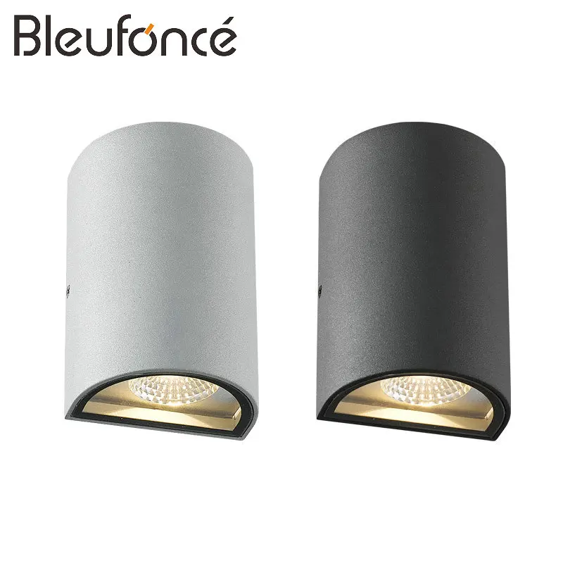 

10 Pecs COB chip Outdoor Waterproof Wall Lamp Aluminum up Down Light Wall Light Lighting Waterproof IP65 Porch Garden Light BL64