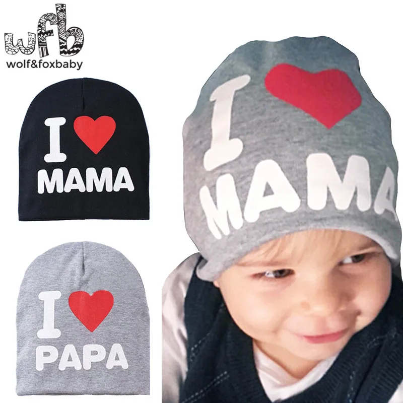 Хлопковая шапка с буквенным принтом 19 х20 см|hat baby|baby hatkid autumn winter |