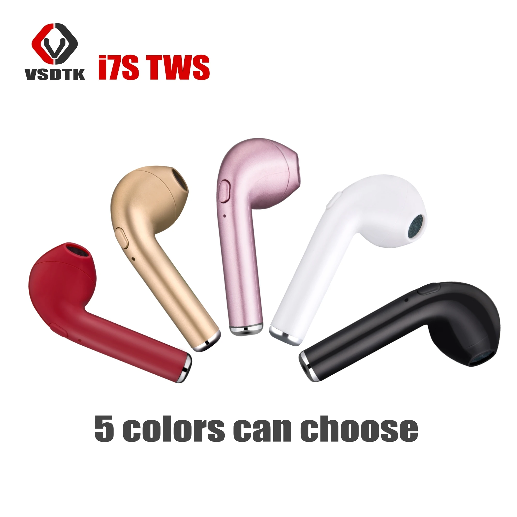 

I7s tws Bluetooth earphonea Wireless Earbuds Portable Headset Phone Earphone Handsfree With Mic for xiaomi iPhone XR 8 7 Android