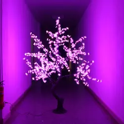 1.8 м 6ft 768 светодиоды Розовый цвет LED персик blossomtree моделирование Свадебные патио праздник Рождество свет