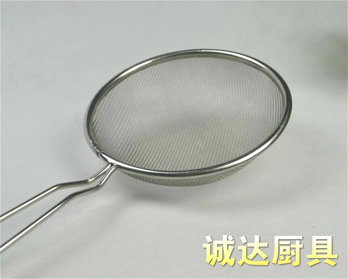 Milk juice sieve strainer colander stainless steel frying oil filter