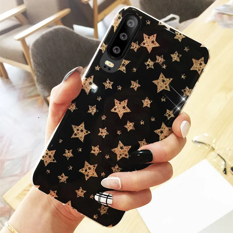 Блестящий блестящий чехол со звездами для Huawei P30 PRO huawei P 30 NOVA 4 NOVA4 |