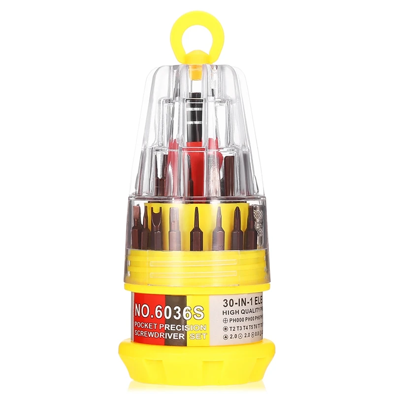 

31 in 1 Portable Combination Screwdriver Set Repair Tool For Mobile Computer Tablet Camera