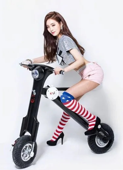 Cheap Electric Scooter Two Wheel Folding Bike 48V/11AH  Lithium Battery 2*350W Motor  smart balance car