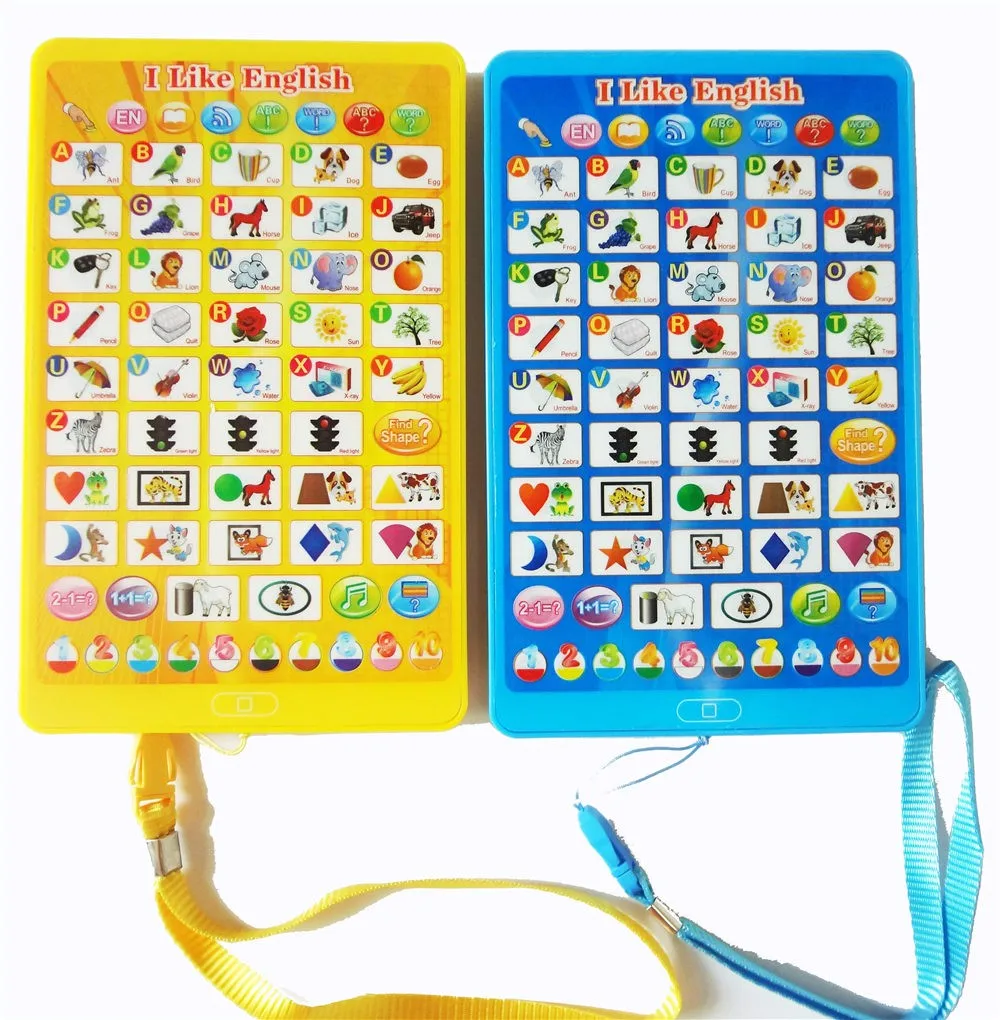 Qjing Детские планшет, игрушки, планшет, английская обучающая машина, детский ноутбук, обучающая развивающая игрушка для ребенка, подарок для ребенка, малыша