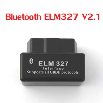 

Hot sale OBD mini ELM327 Bluetooth OBD2 V2.1 Auto Scanner OBDII 2 Car ELM 327 Tester Diagnostic Tool for Android Windows Symbian