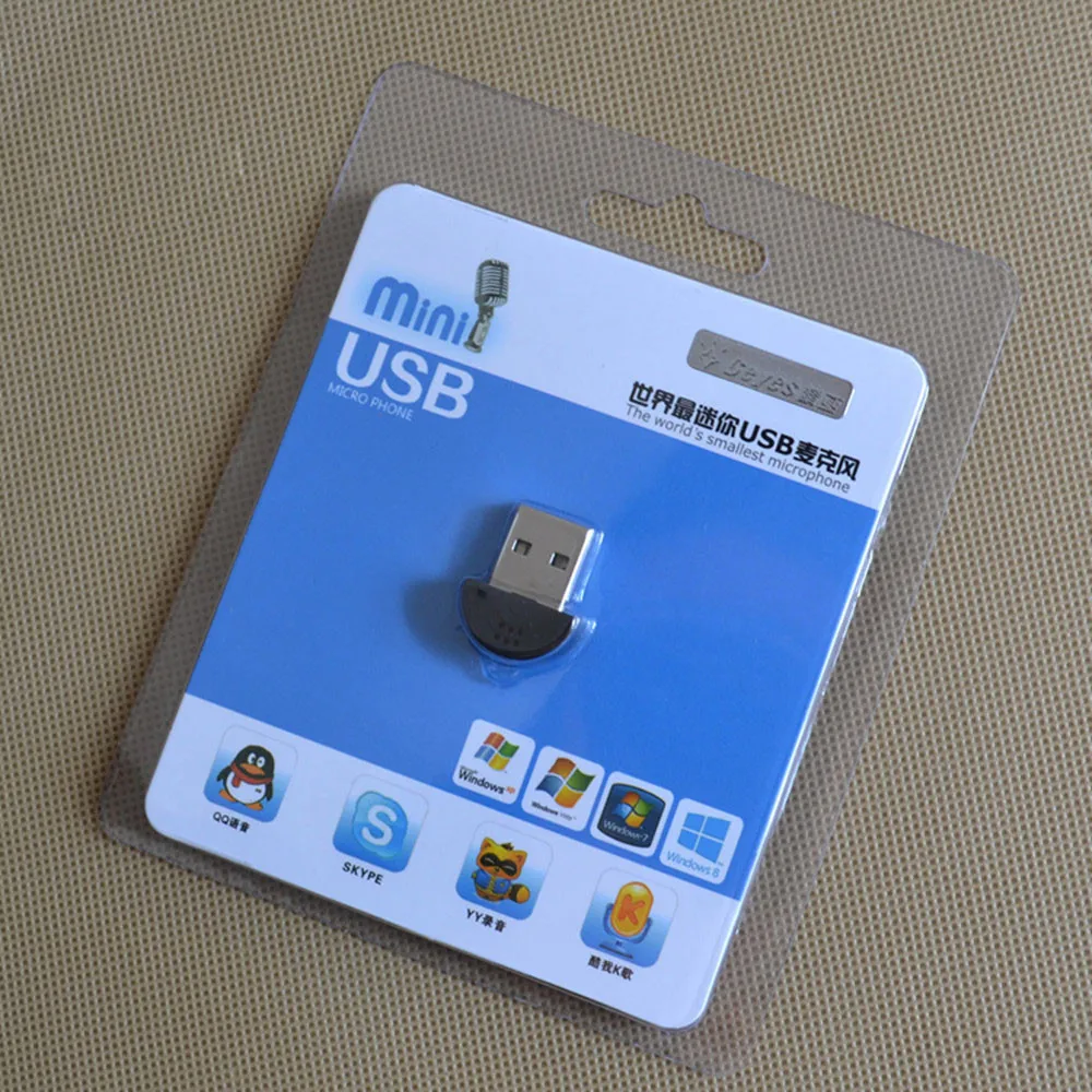 Супер мини-usb 2,0 микрофонный аудио адаптер драйвер бесплатно для MSN PC ноутбук USB микрофон