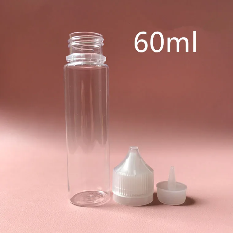 10 мл-120 мл ПЭТ пластиковые пустые капельницы Жидкий глаз прозрачная бутылка для воды удлиненный кончик крышка - Цвет: Фиолетовый